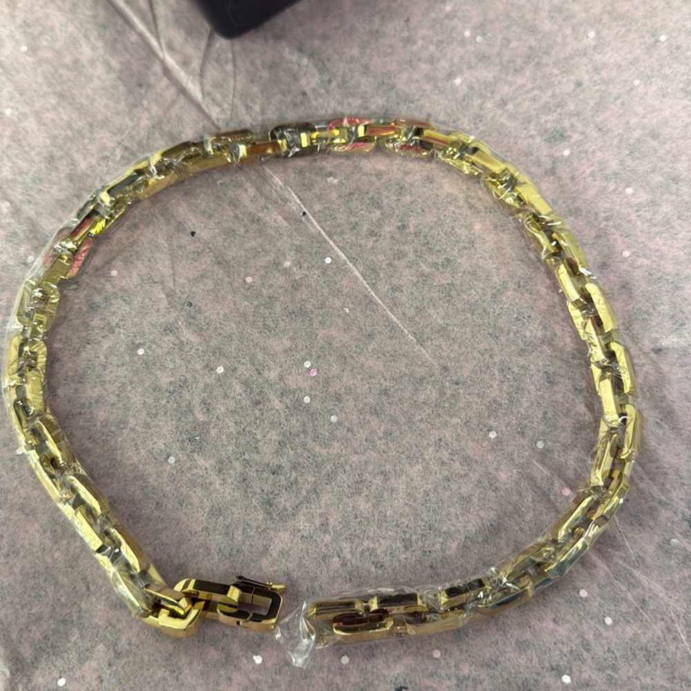 Eddie Borgo Supra Link 12K gold necklace 

Retails 425.00
17in long